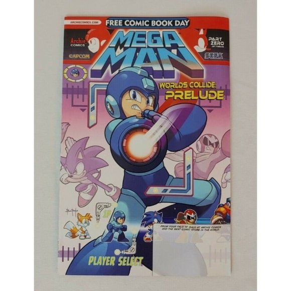 Sonic The Hedgehog SPECIAL FREE COMIC BOOK DAY Worlds Collide Hero 2013 Edition - Picture 3 of 9